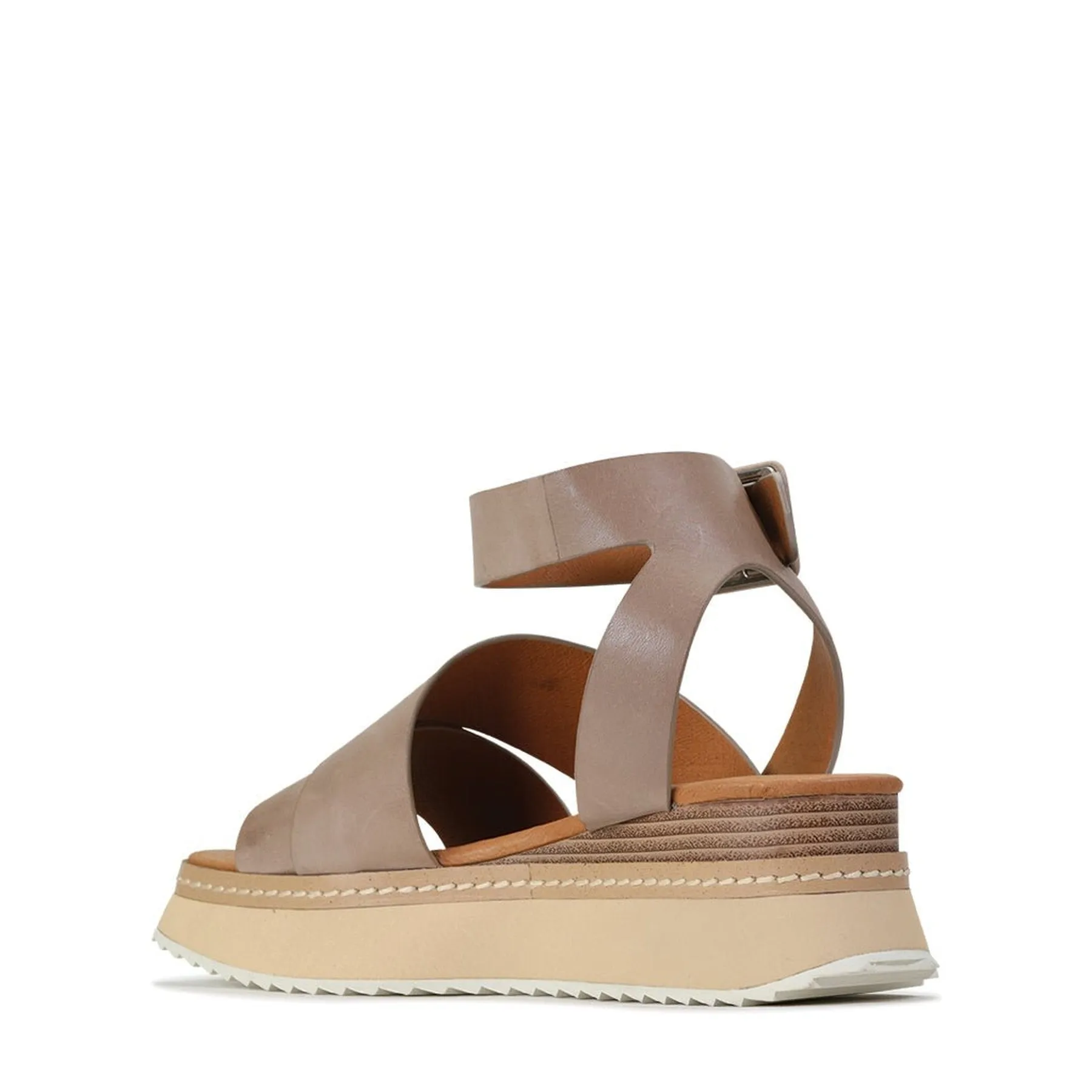 TONALITY LEATHER PLATFORM SANDALS