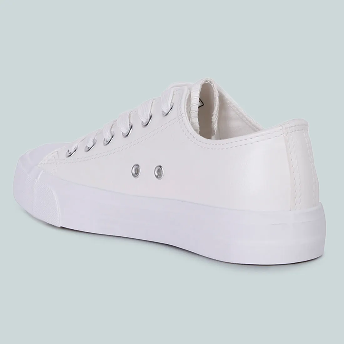 White Canvas Sneakers