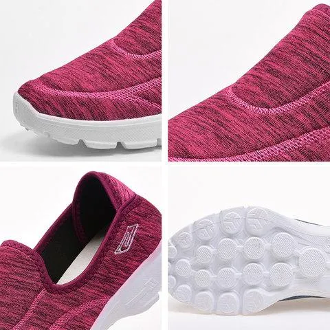 Women's slip on sneakers running shoes comfy walking shoes