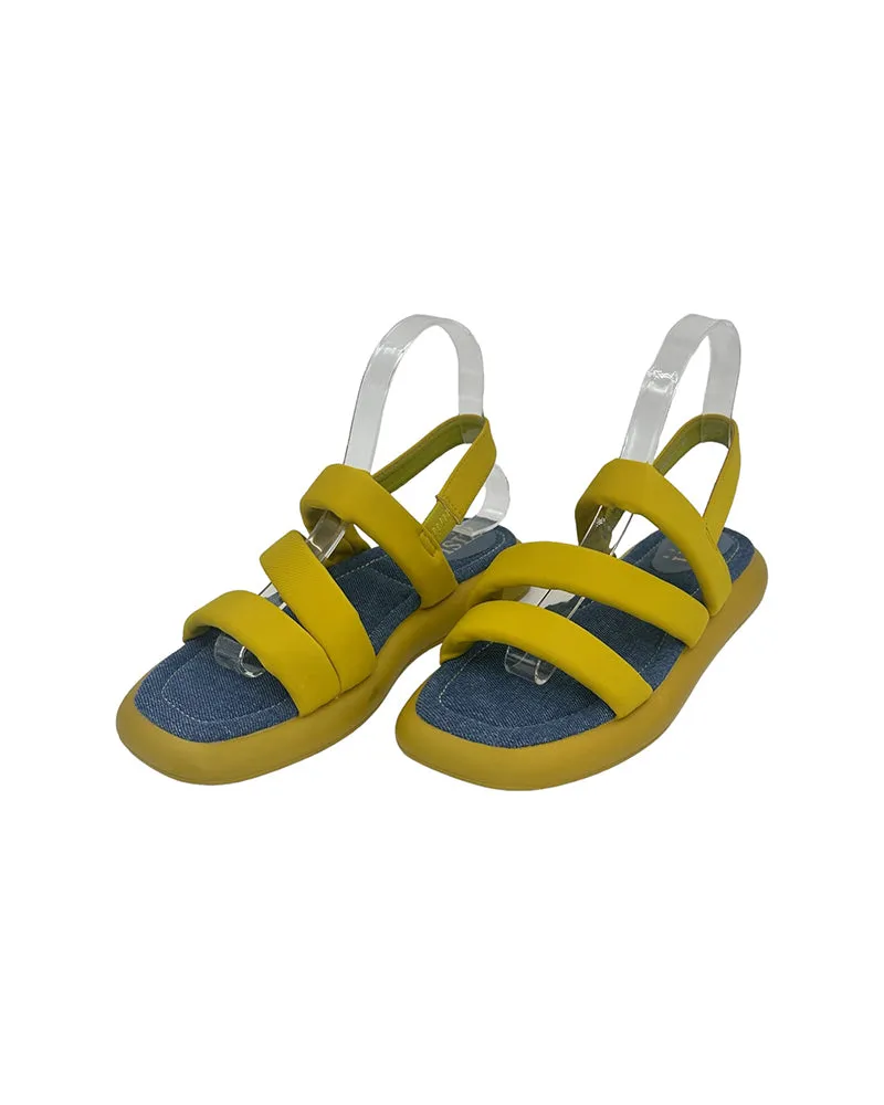 Yellow Beachy Bliss Sandals