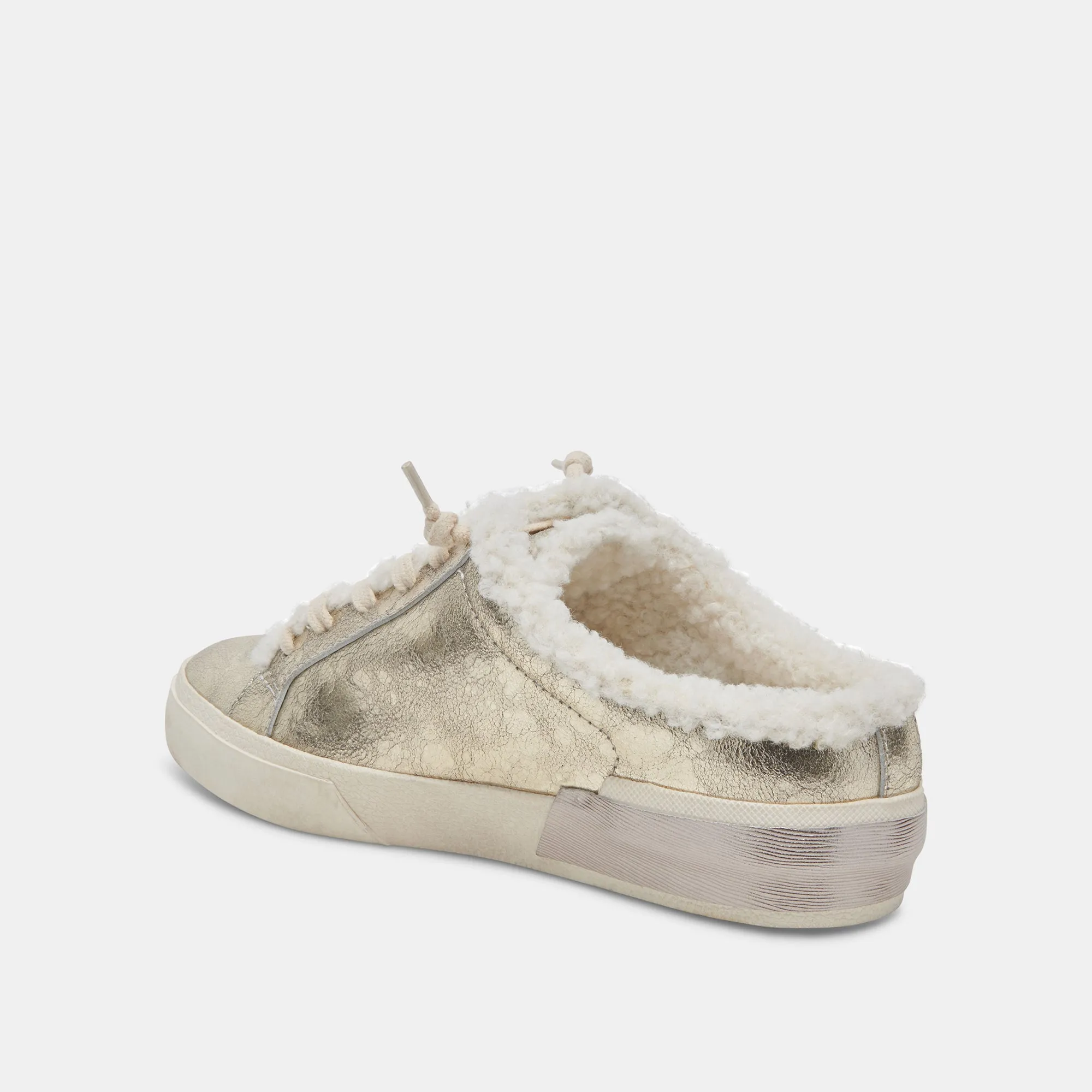 ZANTEL SNEAKERS PLATINUM DISTRESSED LEATHER