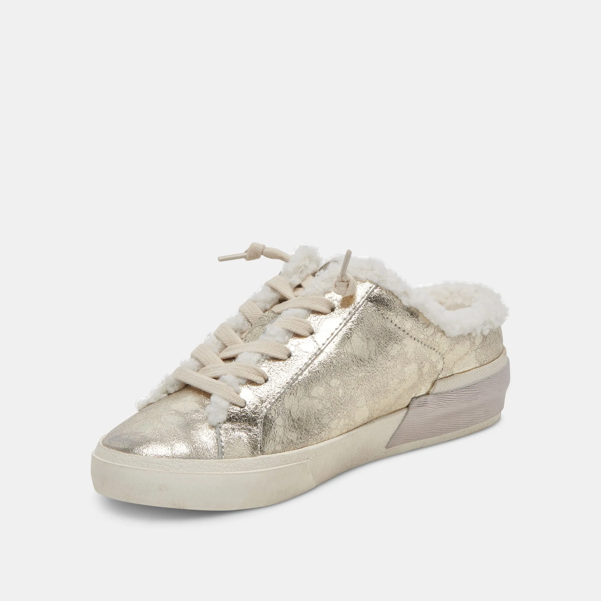 ZANTEL SNEAKERS PLATINUM DISTRESSED LEATHER